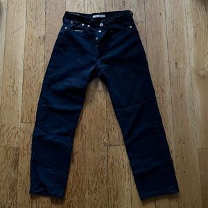 Levi’s Premium Wedgie Black Jeans